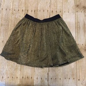 GAP Kids | Gold Foil Knit Skirt